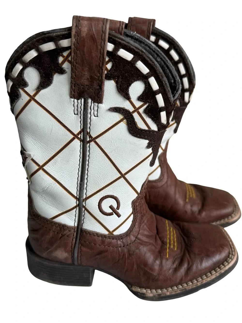 Ariat Kids Boots Dakota Dagger Longhorn sz 9